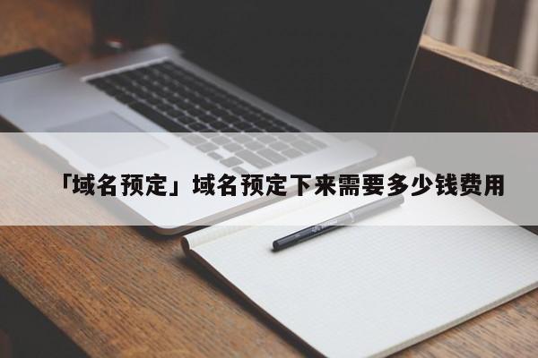 「域名預(yù)定」域名預(yù)定下來需要多少錢費用