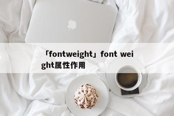 「fontweight」font weight屬性作用