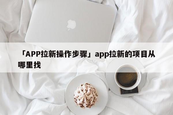 「APP拉新操作步驟」app拉新的項(xiàng)目從哪里找